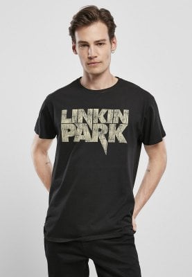 Linkin Park distressed logo T-shirt modell