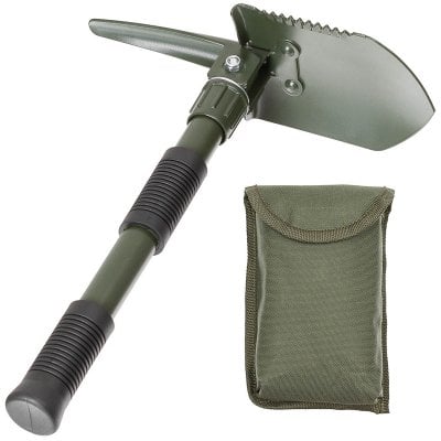 Mini Folding Shovel Set, 3 in 1, OD green 1