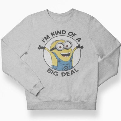 Minions - I'm Kind Of A Big Deal Barn Sweatshirt 1