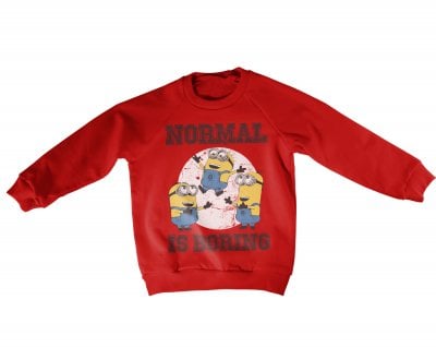 Minions - Normal Life Is Boring Barn Sweatshirt 2