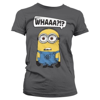 Minions - Whaaa?!? tjej T-shirt 1