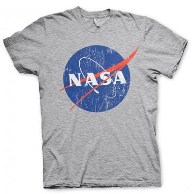 NASA sliten logo T-shirt 1