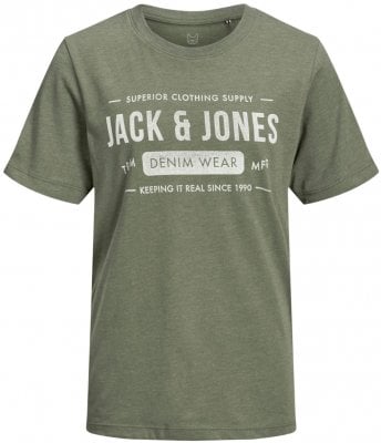 Denim Wear oliv barn T-shirt Jack And Jones
