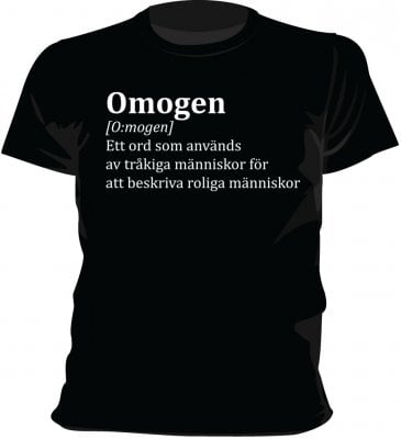 Omogen betyder T-shirt 2