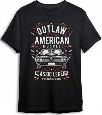 Outlaw american muscle T-shirt