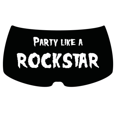 Party like a rockstar hotpants