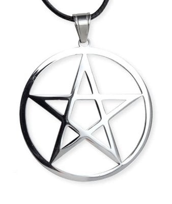 Pentagram halsband