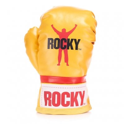 Rocky - plush boxningshandske 27 cm - gul