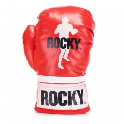 Rocky - Plush boxningshandske 27 cm - röd