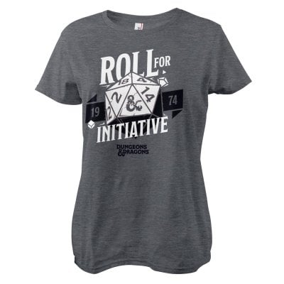 Roll For Initiative Girly Tee 1