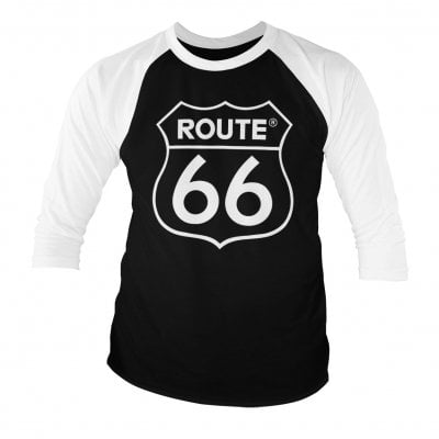 Route 66 Logo Baseball 3/4 Longsleeve 1