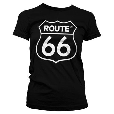 Route 66 Logo Tjej T-shirt 1