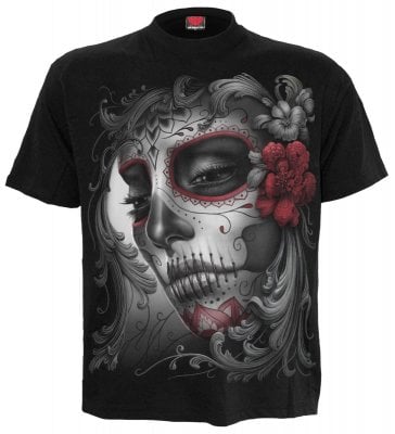 Skull roses t-shirt 0