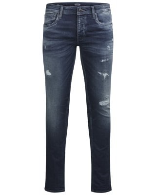Slimfit jeans med slitningar 1