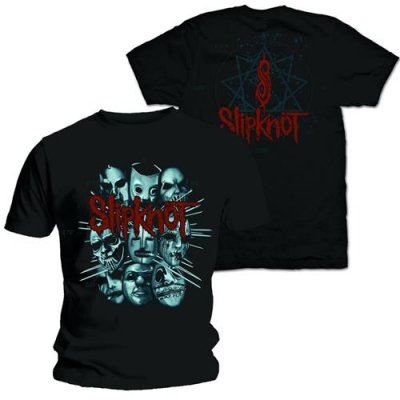 Slipknot t-shirt: Masks 2