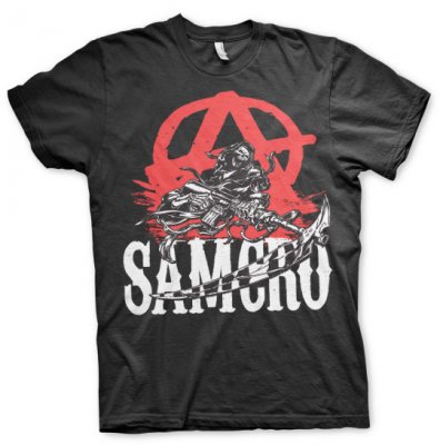 SOA Anarchy Reaper T-shirt fram