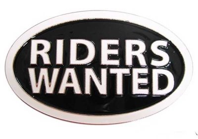 Bältesspänne "Riders Wanted" CABELT 0