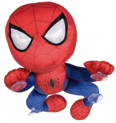 Spiderman plush - klättrande med sugproppar - 30 cm