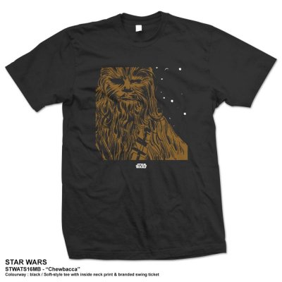 Star Wars t-shirt herr: Chewbacca