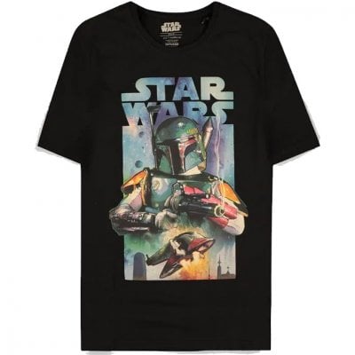 Star Wars - Boba Fett Poster T-Shirt - X-Large 1