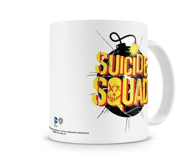 Suicide Squad Bomb Logo kaffemugg 1