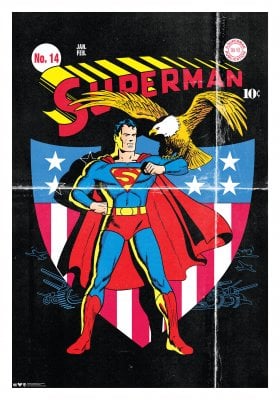 Superman American Eagle Poster 61x91 cm 1