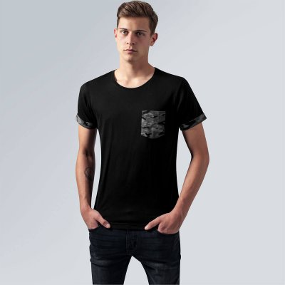 T-shirt svart/darkcamo