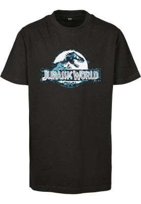 T-shirt Jurassic World barn svart