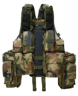 Tactical vest - woodland 0