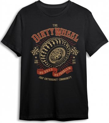 The dirty wheel T-shirt
