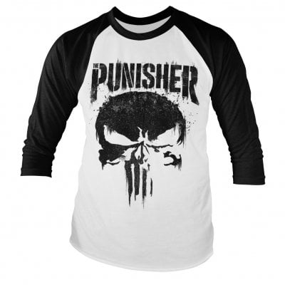 Marvel kläder, The Punisher baseball longsleeve