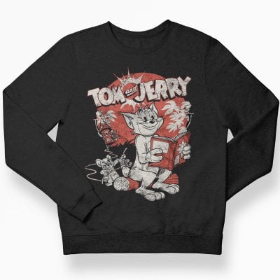 Tom & Jerry Vintage Comic sweatshirt barn 1