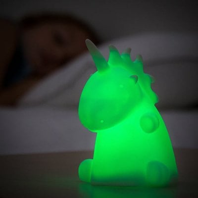 Unicorn Lampa grön