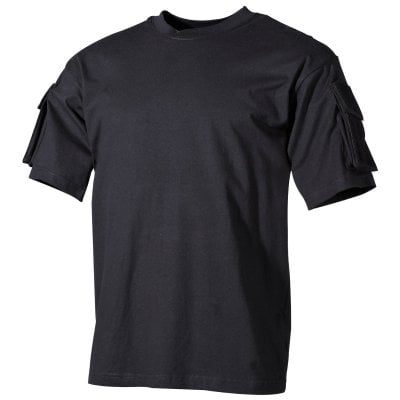 US T-shirt med sleeve-pockets 1