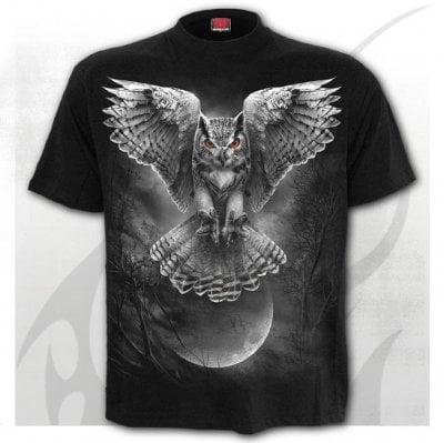 Wings of wisdom svart t-shirt (XXL)