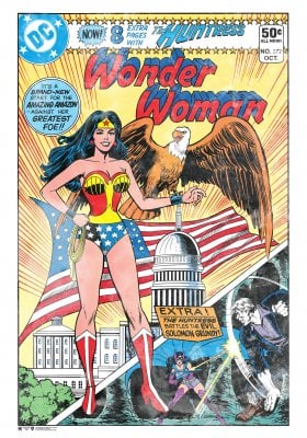 Wonder Woman White House Cover Poster 61x91 cm 1