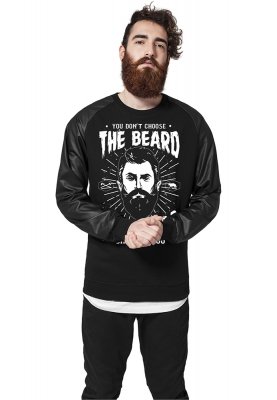 You don´t choose the beard Sweatshirt Skinnarmar